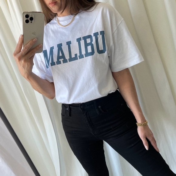 THE MALIBU TEE — White - Picture 6 of 10